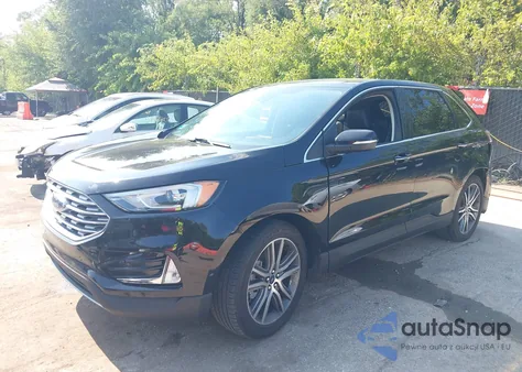 2021 Ford Edge Titanium from USA, damaged, VIN 2FMPK4K90MBA33804
